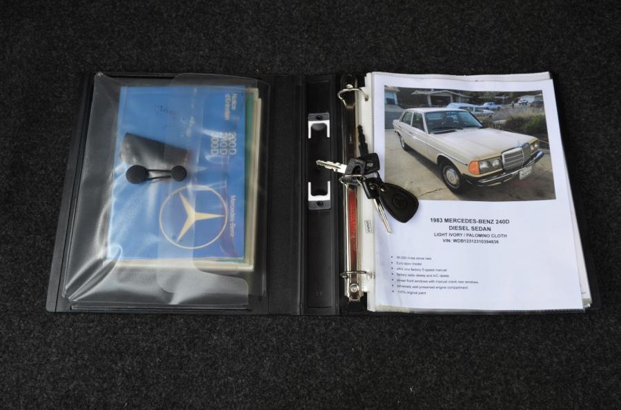 Сервисные книги Mercedes-Benz 240 D (Bm.123.123) 1983 года  (EU) (фото 79 из 80)